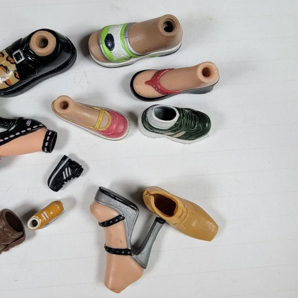 Bratz  My Scene Dolls Shoes Boots Lot of Singles‎